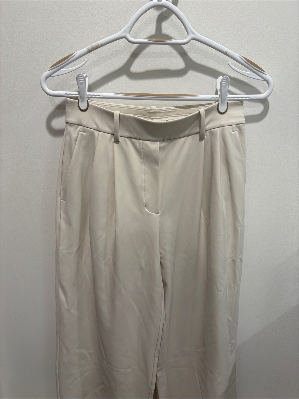 lululemon athletica Cream Wide-Leg Pants